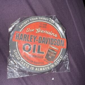 Harley-Davidson Motorcycle Coaster Unopened